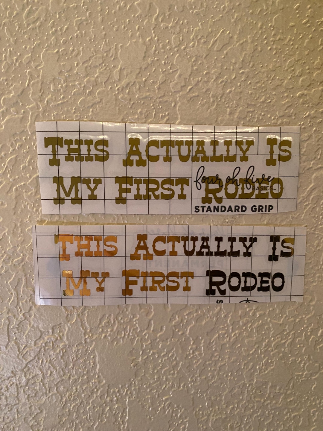 This Actually is My First Rodeo Sticker/decal - Etsy