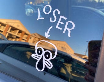 Loser Graffiti Sticker/Decal