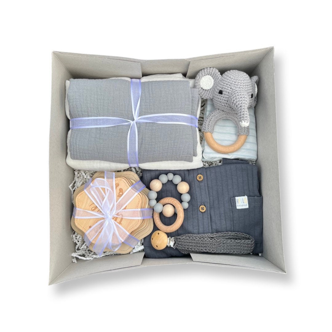 Elephant Baby Gift Set Baby Gift Set for Baby Shower Baby Etsy