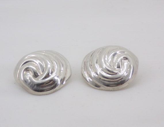 Sterling Silver Spiral Shape Mexico   T6 - image 1