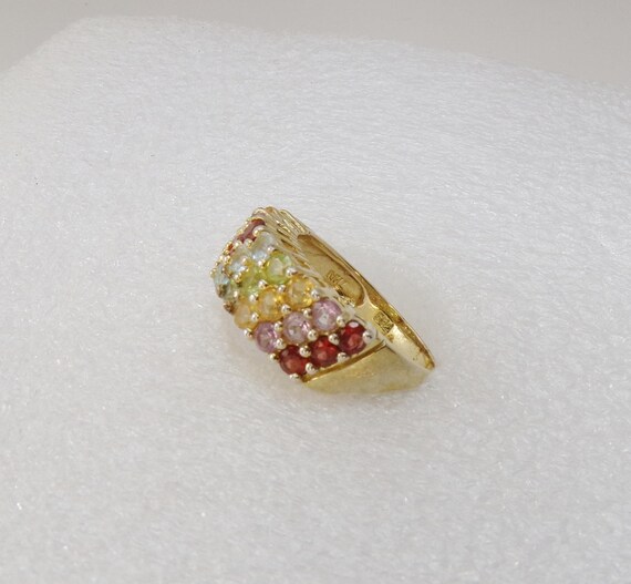 Multi Gem Ring Size 7      T15 - image 4
