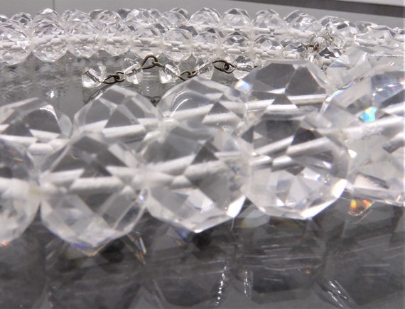 NU1SS25 Oval Cut Rock Crystal Necklace main image 1