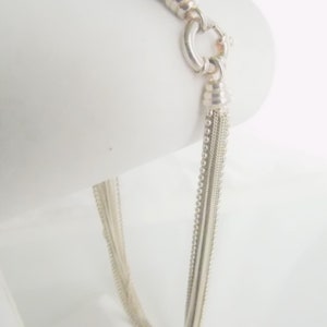 Sterling Silver Multi Chain Necklace T2 image 4