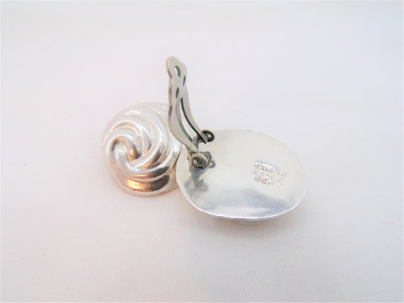 Sterling Silver Spiral Shape Mexico   T6 - image 2