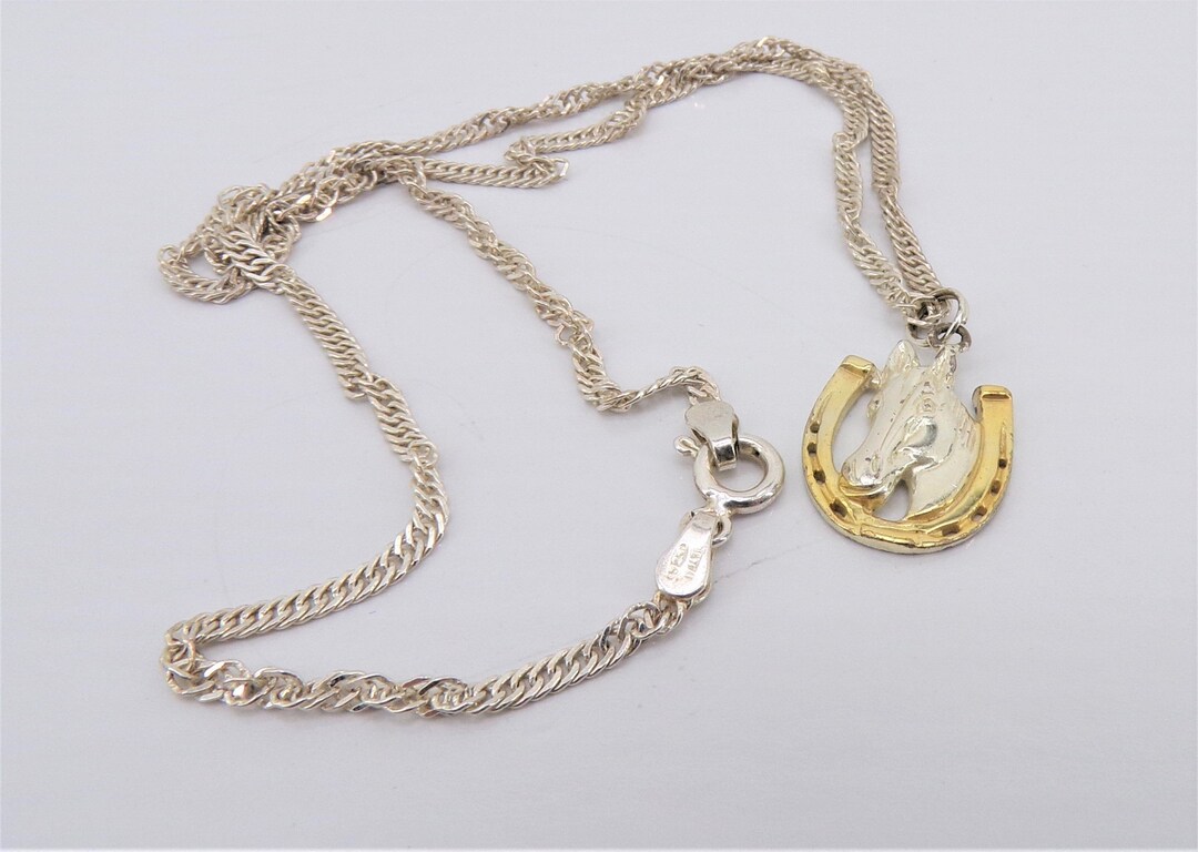 Mackenzie Horse Pendant Necklace