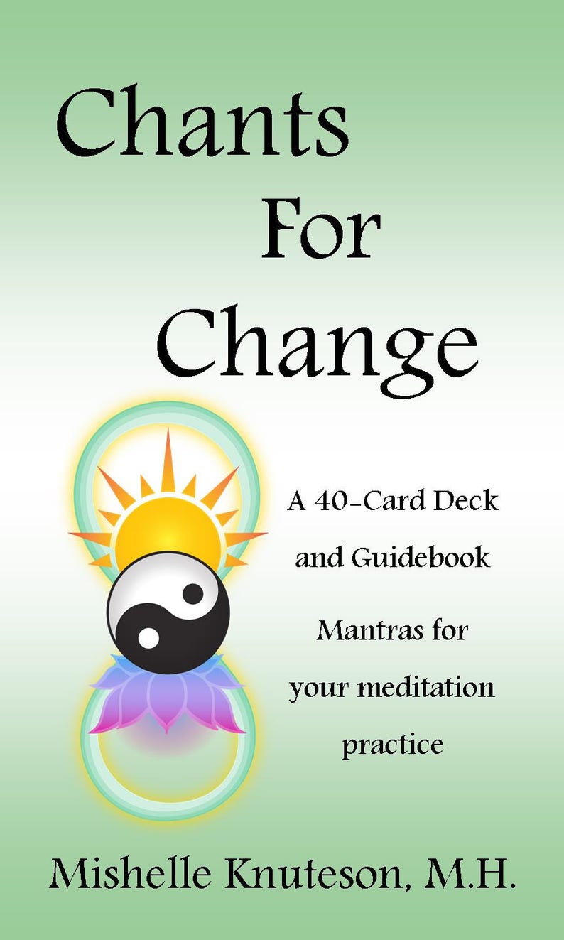 Chants For Change Sanskrit Mantra Oracle deck 40 Life Changing Affirmations image 6