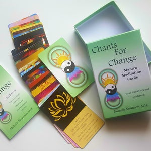 Chants For Change Sanskrit Mantra Oracle deck ~ 40 Life Changing Affirmations