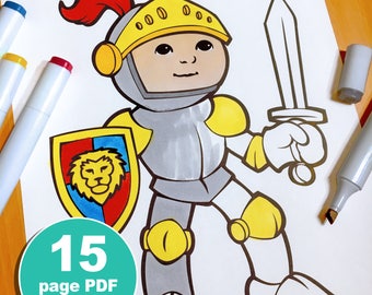 Medieval Kingdom Coloring Pages
