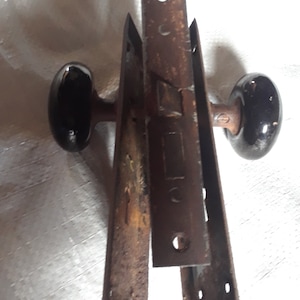 Vintage interior lock set
