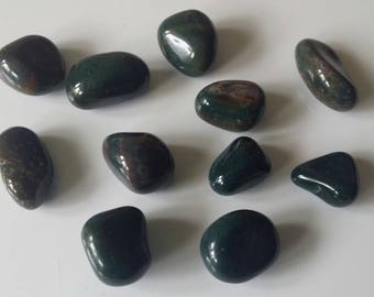 Bloodstone Tumbled Stone