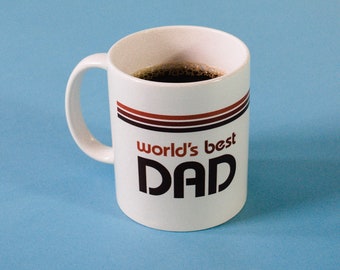 World's Best Dad Mug - Throw Back