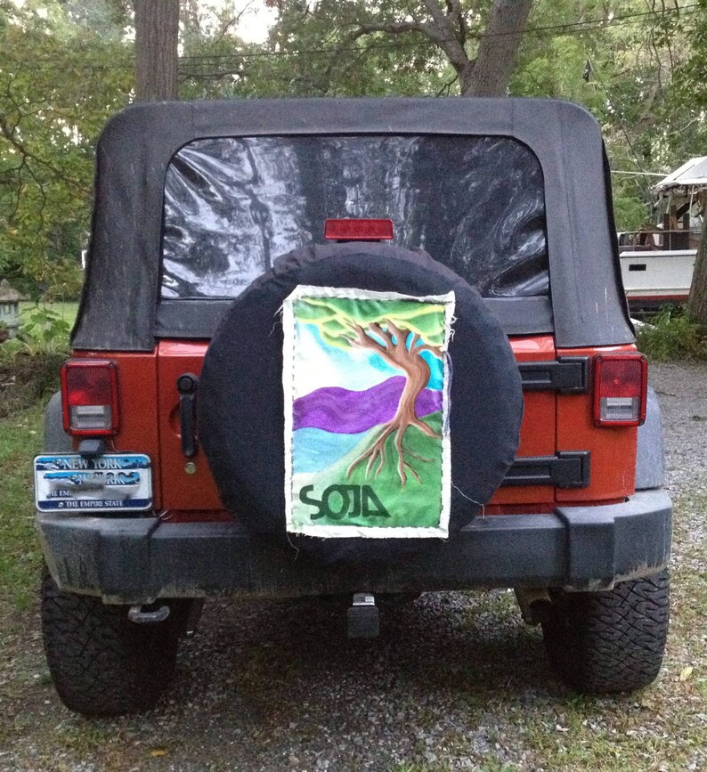 Hand Painted Custom Tire Cover Etsy