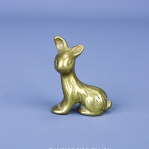 Vintage Brass Bunny Shelf Sitter Bookend Paperweight Sleepy Rabbit Signed  TT Made in Korea 1993 Christmas Gift -  Israel