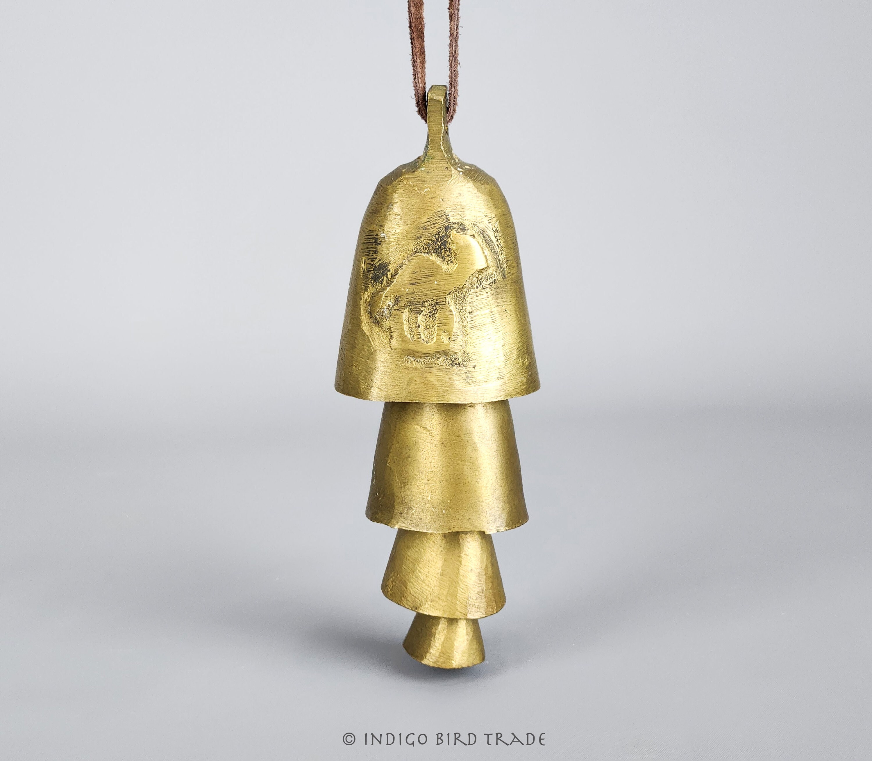 Mid-Century Brass Camel Bells