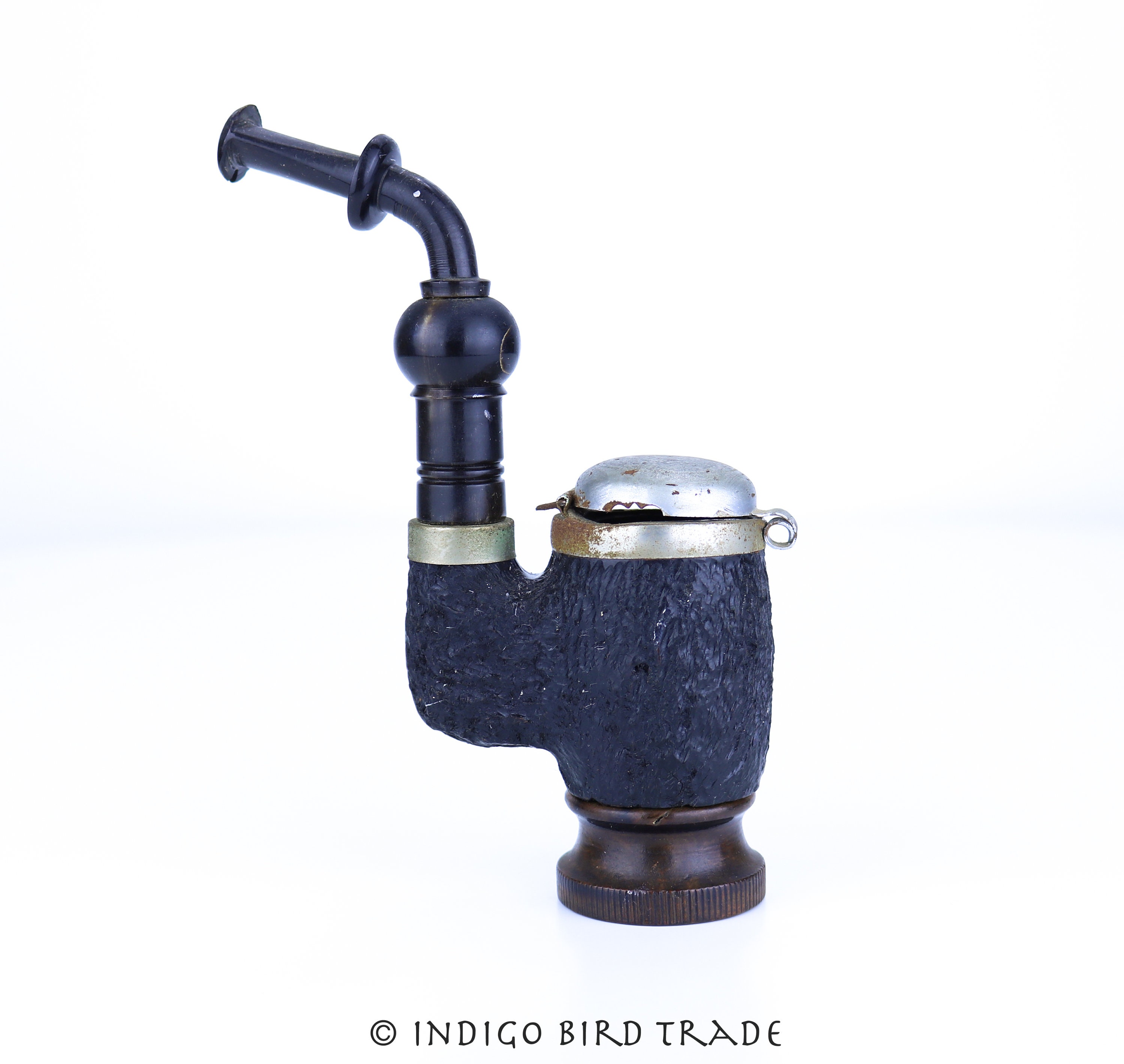 1900's Antique German Smoking Pipe Black Forest Vintage Etsy UK