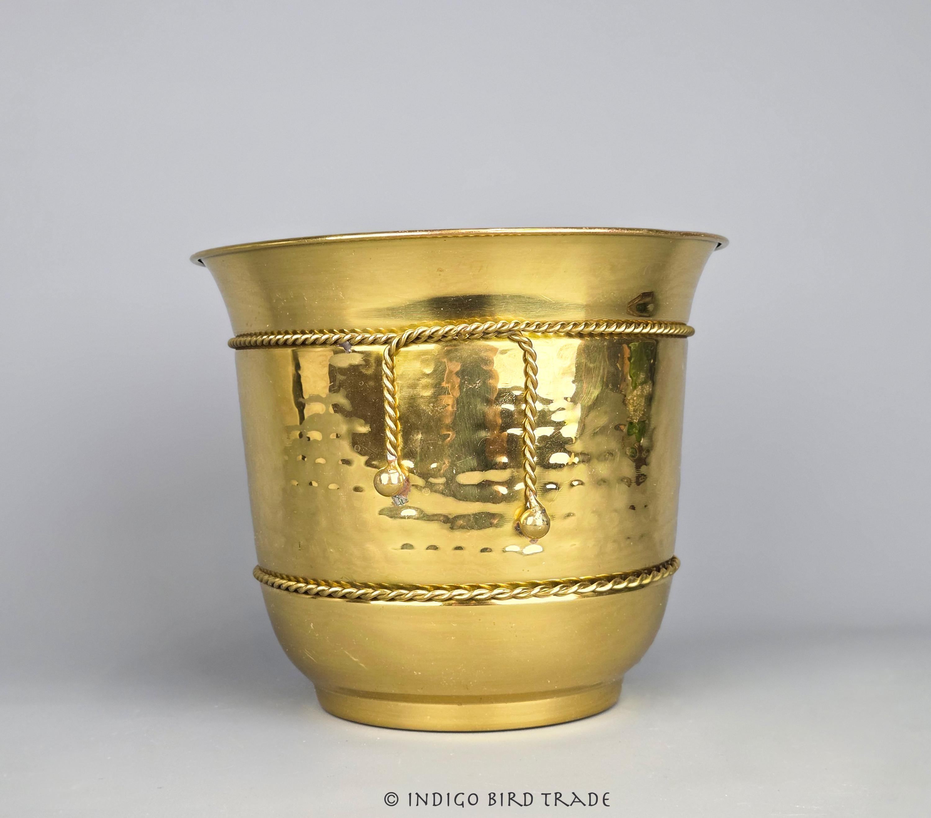 French Brass Planter - Etsy