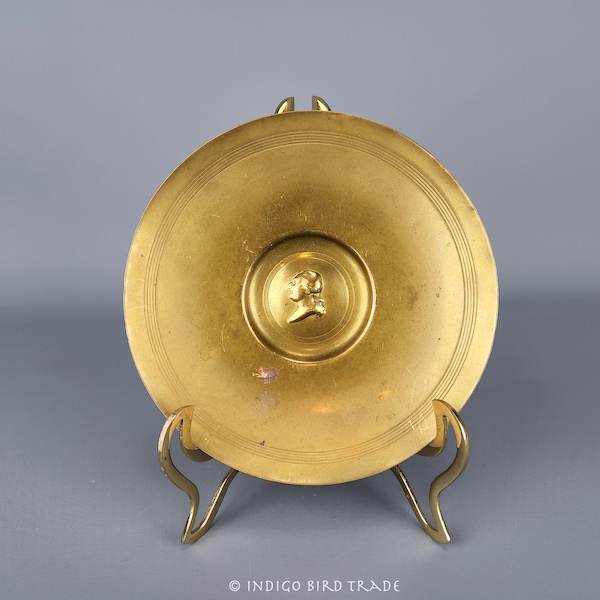 Antique Bronze Wall Plate Etsy