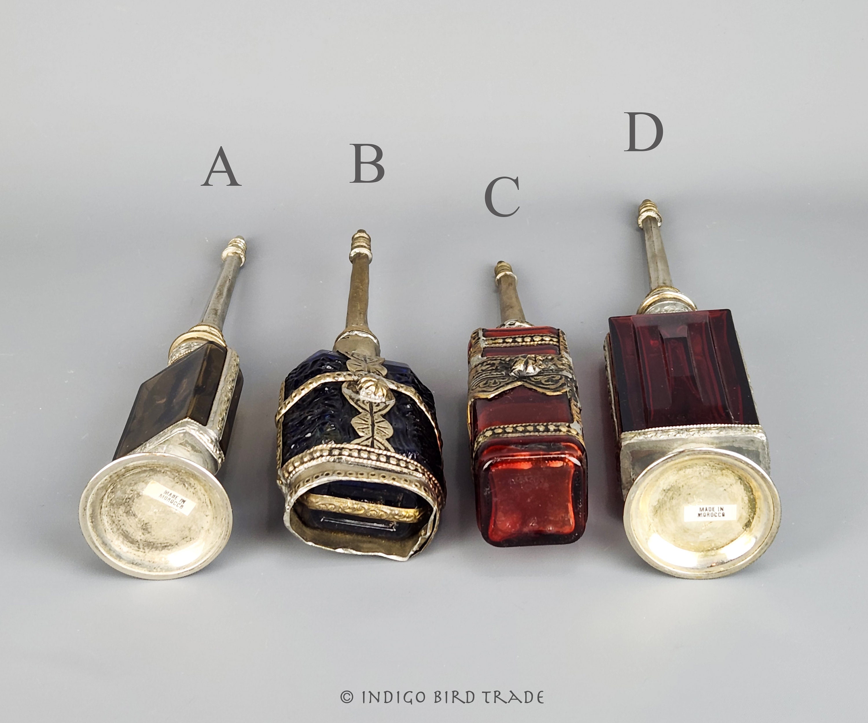 【未開栓】1963年 リスト・デュペロン アルマニャック コレクターズボトル Antique Colorful Art Deco Moroccan Perfume Bottle Rose Water