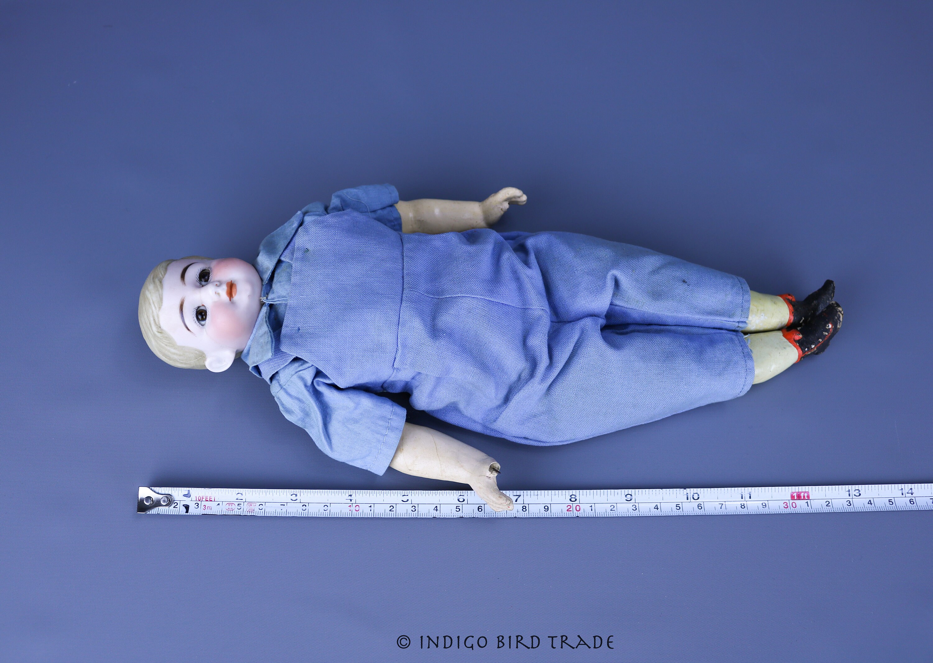 13インチ アンティーク ドイツ ビスクドール ボーイ クノ＆オットー