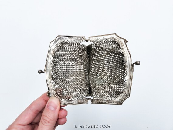 1920s Art Deco Mesh Purse by Whiting and Davis | … - image 6