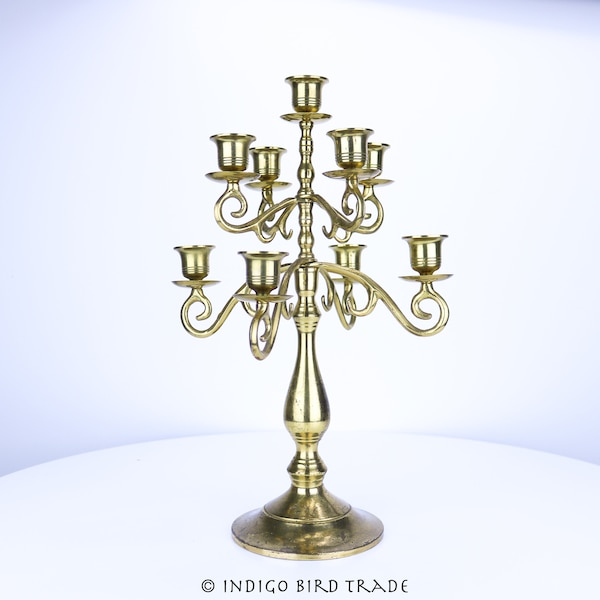 Gold Candelabra Etsy