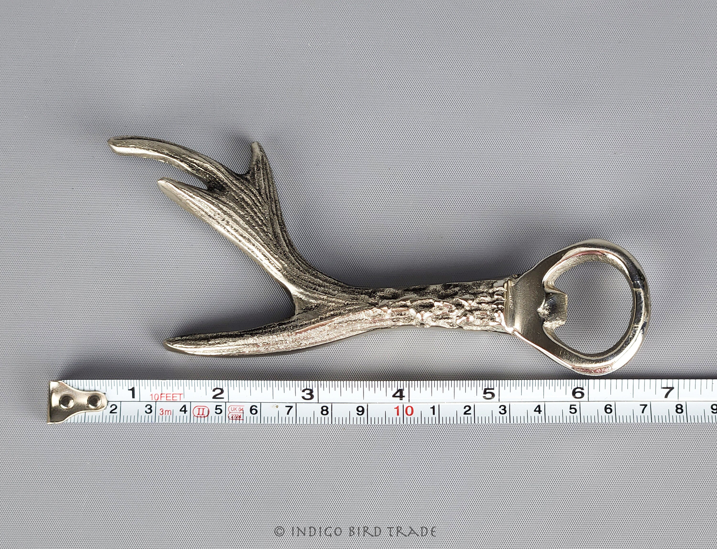 限定生産品 SHAFT SILVER WORKS Bottle Opener Dolphin Bottle Opener, Vintage, Silver Metal - Metal Bottle