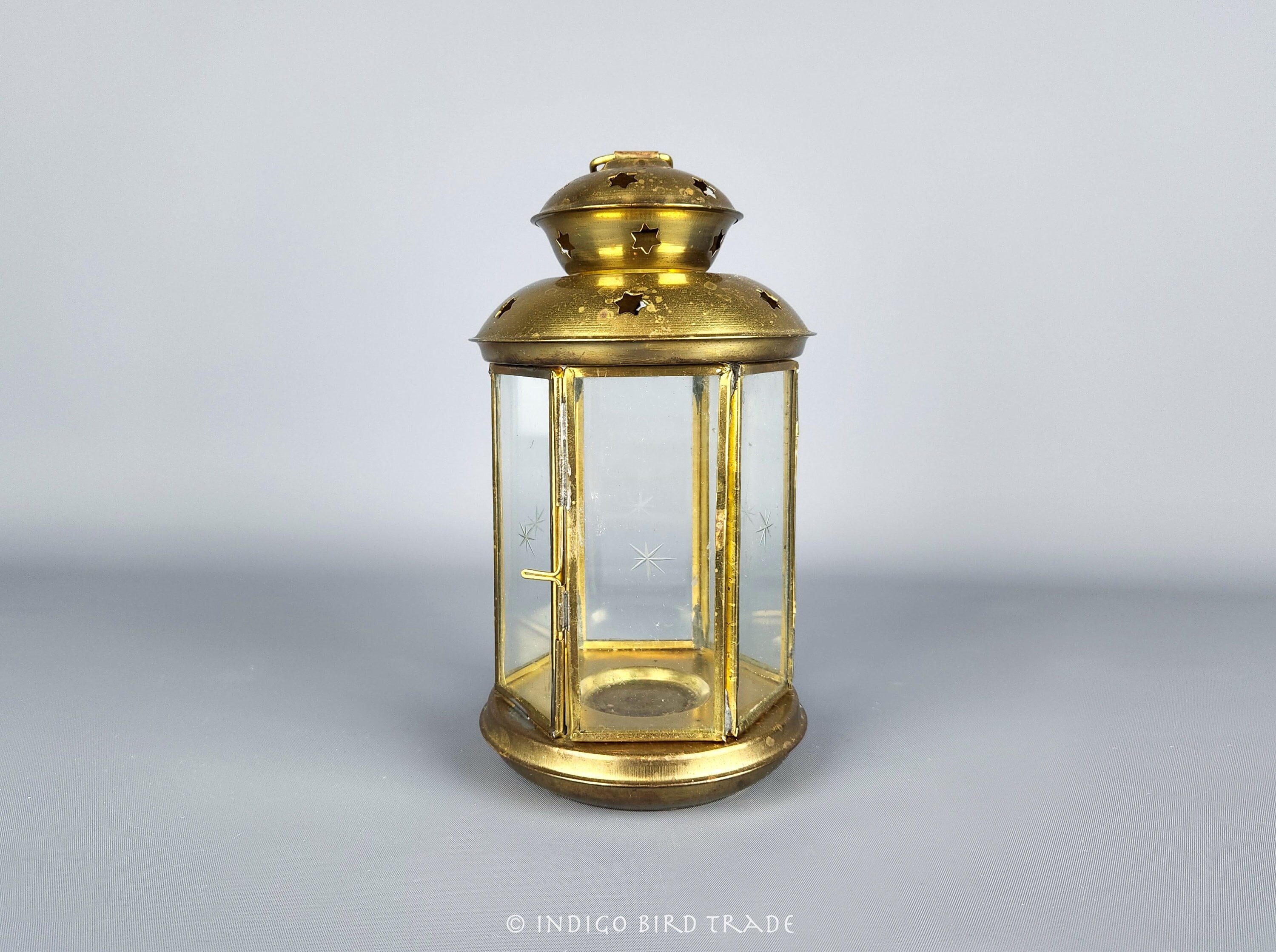 Old 2024 brass lantern
