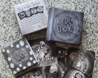 The Fantasma Oracle! 45 pocket-size Cards based on Vintage Toons, Oracle Deck / Tarot