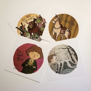 ALL FOUR 4x4 Over the Garden Wall Prints