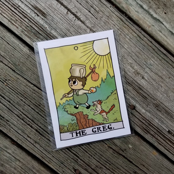 PICK Four Over the Garden Wall Tarot, 5x7 Prints! - Etsy