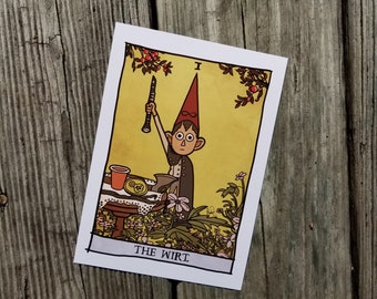 Over the Garden Wall "The Wirt" Tarot Print, 5x7