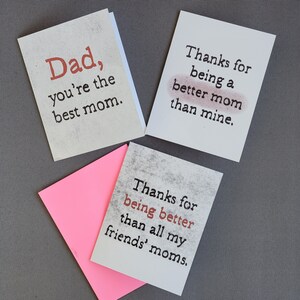Tarjetas no tradicionales del Día de la Madre: para papás, mamás y otras madres