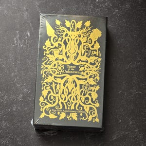 Fünf-Jahres-Jubiläum Tarot der Unbekannten (Limitierte Auflage, jede Hand Nummeriert!) Über der Gartenmauer Inspiriert