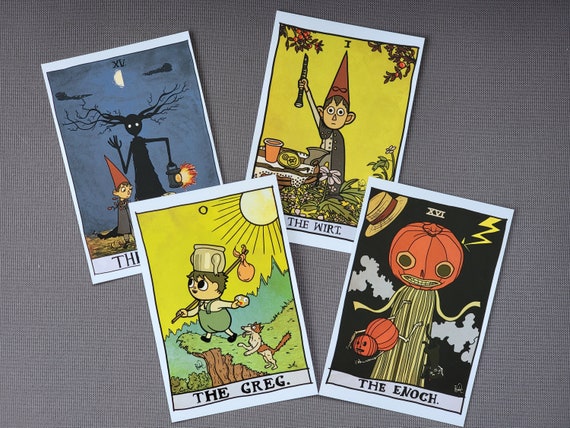 Over the Garden Wall Tarot Postcard Sets! - Wirt, Greg, Beast