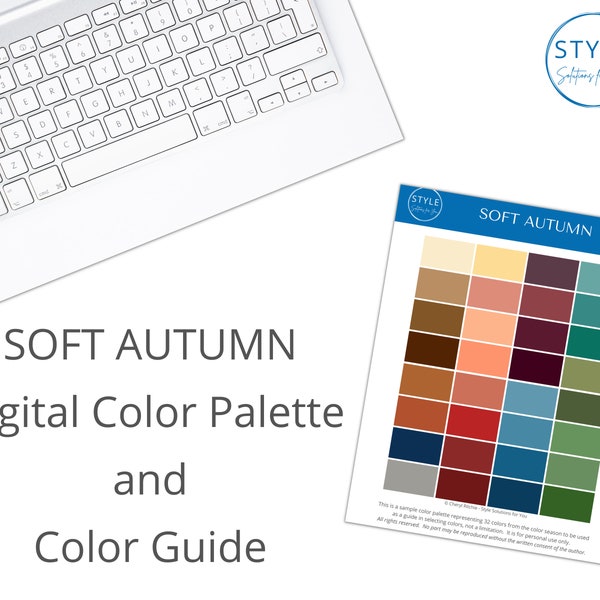 SOFT AUTUMN Digital Color Palette & Guide by Style Solutions for You