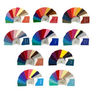 Seasonal 10 Swatch Color Fans (22 Options) by Style Solutions for You