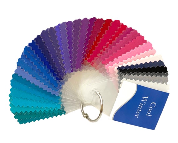 COOL WINTER Seasonal Color Fan by Style Solutions for You 