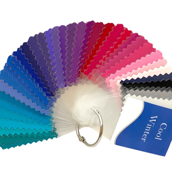 COOL WINTER Seasonal Color Fan by Style Solutions for You