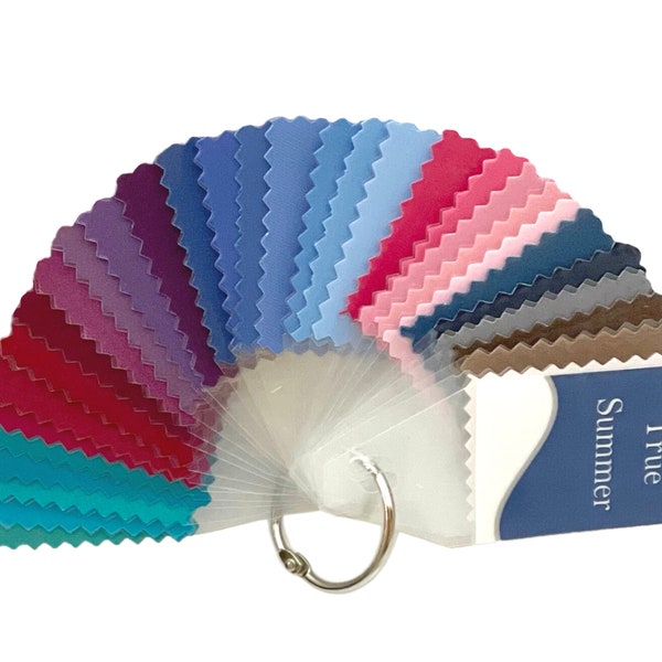 Palette de couleurs saisonnières TRUE (CLASSIC) SUMMER par Style Solutions for You