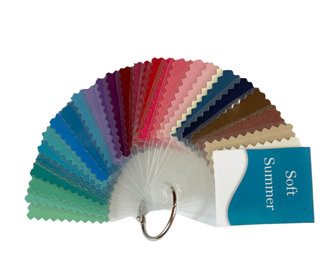 SUMMER Seasonal Color Fans True Cool Light or Soft Etsy
