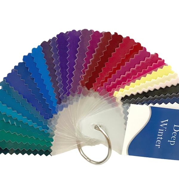 DEEP (DARK) WINTER Palette de couleurs saisonnières par Style Solutions for You