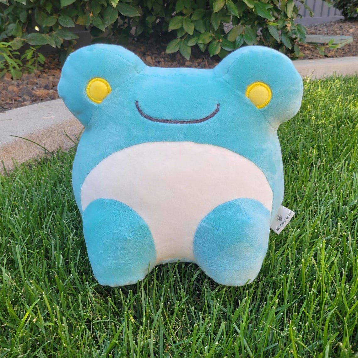 Frog Plush - Etsy