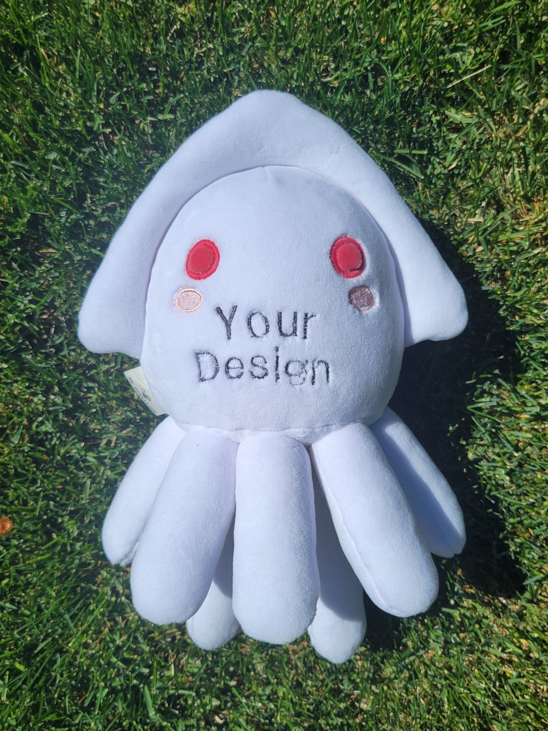 Custom Squid Plush - Etsy