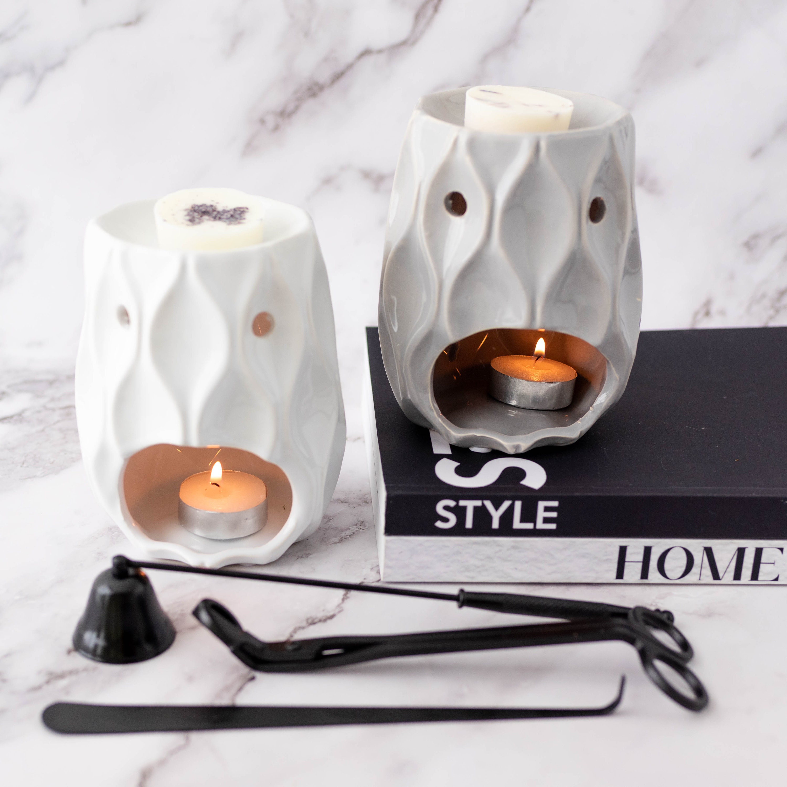 Rose Gold Stainless Steel Candle Wick Trimmer With DHL Shipping