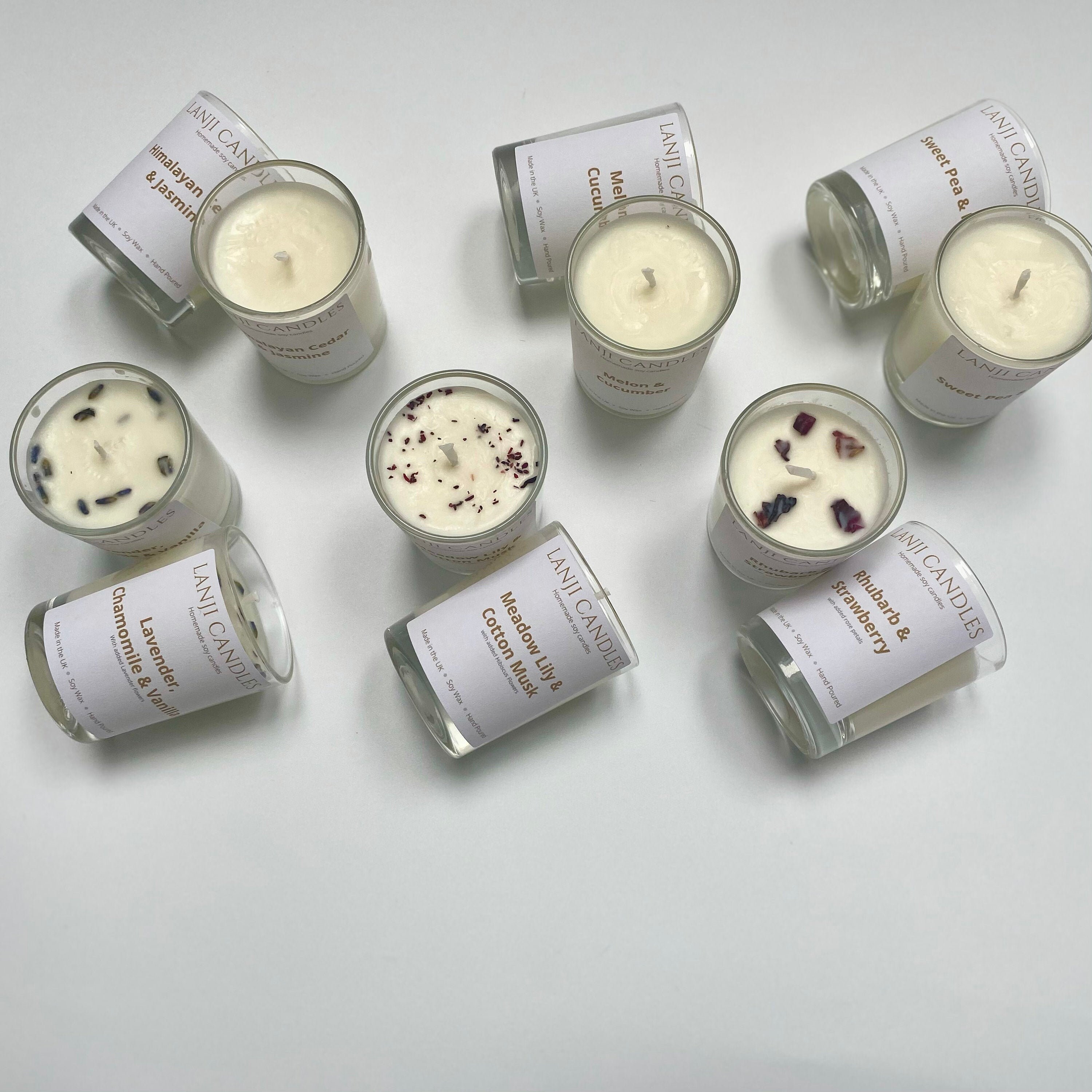 30g Scented Sample Candles Mini Tester Candles Scented Etsy UK