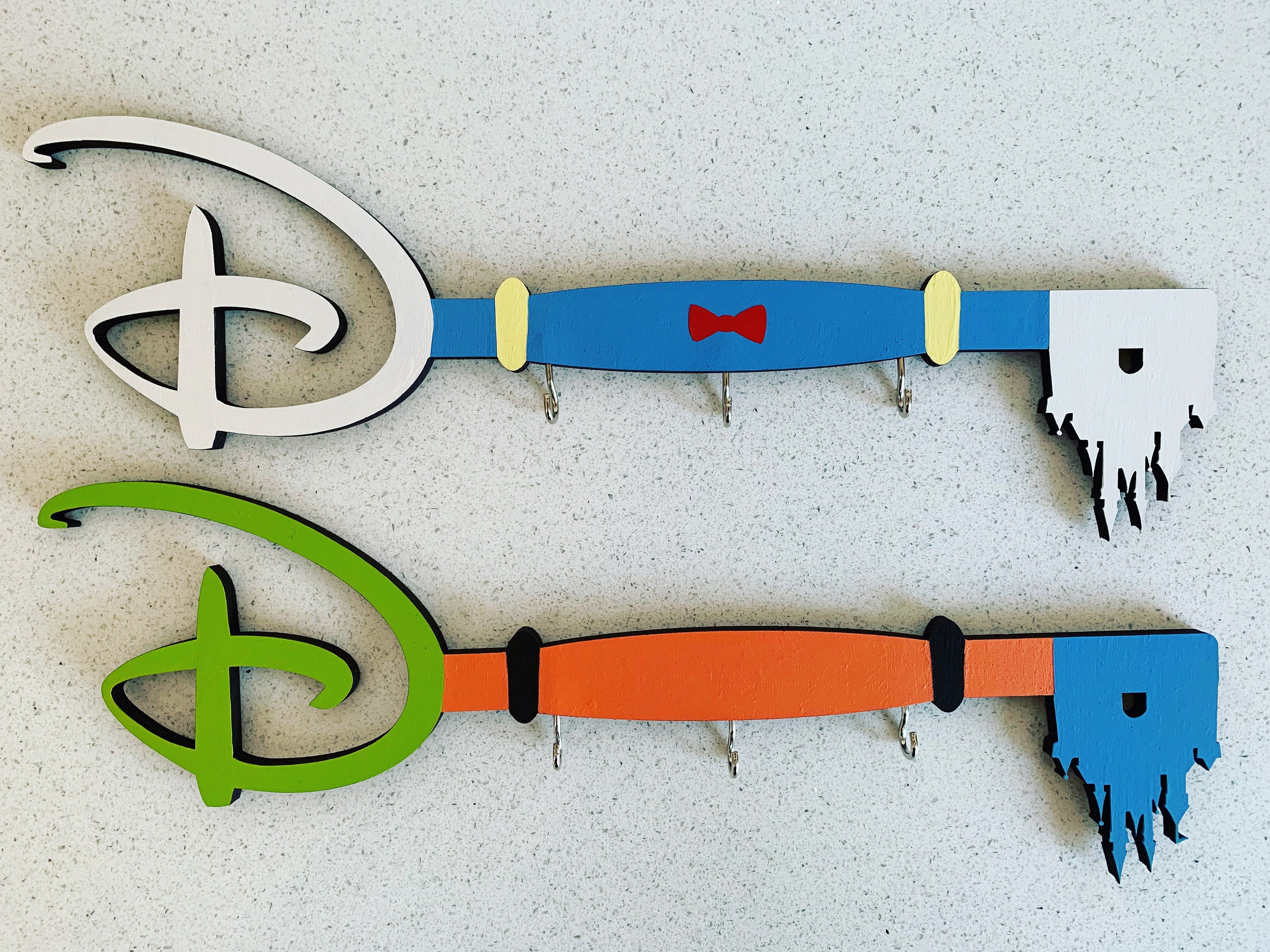 Disney inspired key holder key hanger home decor custom design Etsy
