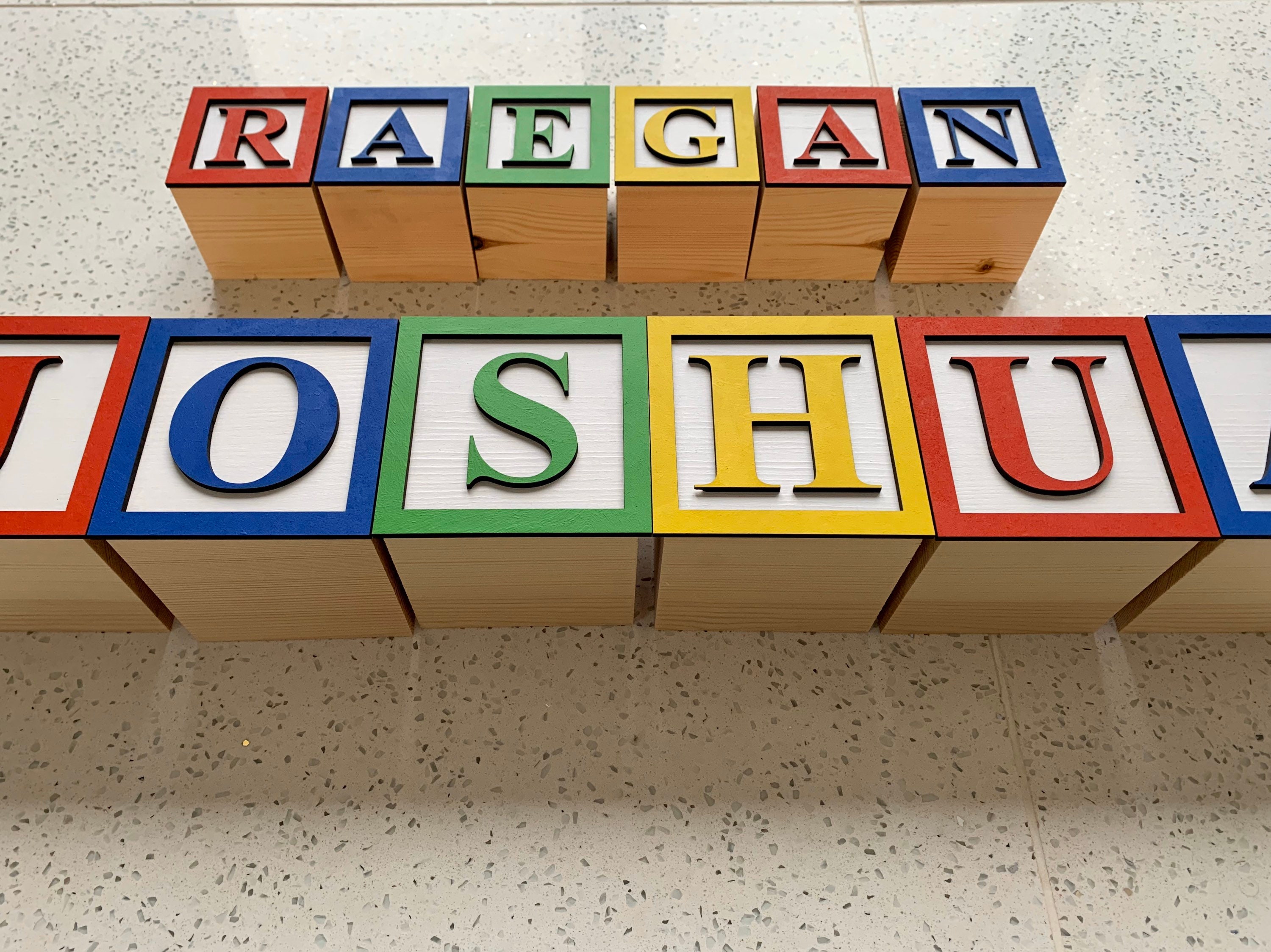Toy Story blocks name disney bedroom Etsy
