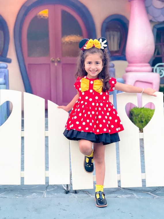 Robe inspirée de Minnie pour fille -  France