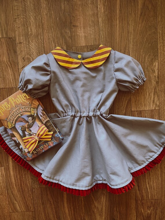 Girl's Harry inspired Peter Pan collar dress