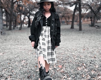 Girl’s “Ophelia” plaid skirt